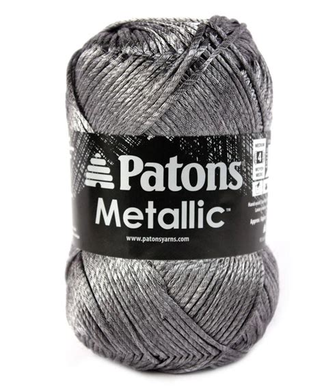 patons metallic yarn substitute